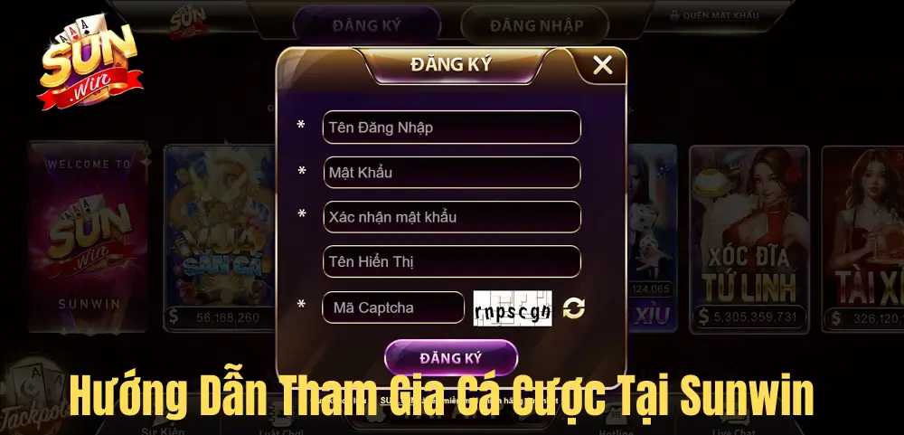 Hướng Dẫn Tham Gia Cá Cược Tại Sunwin